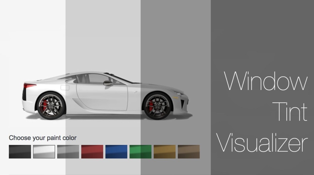 window tint visualizer Diversity Auto Films